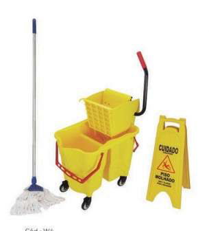 Onde comprar carrinho funcional de limpeza com garantia de fábrica?