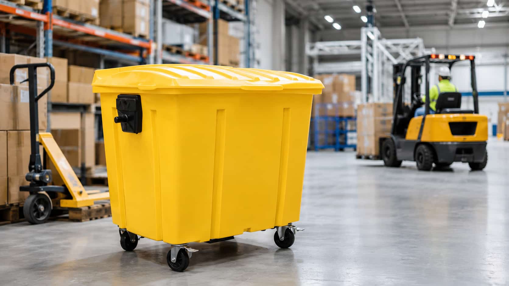 Contentores plásticos para transporte interno: por que investir?