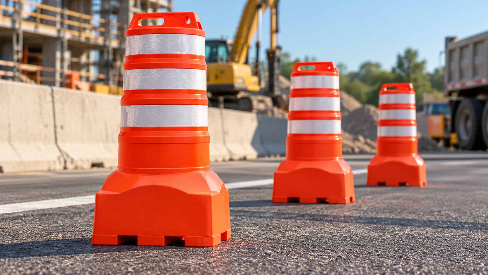 Cones de sinalização: onde comprar modelos de qualidade?